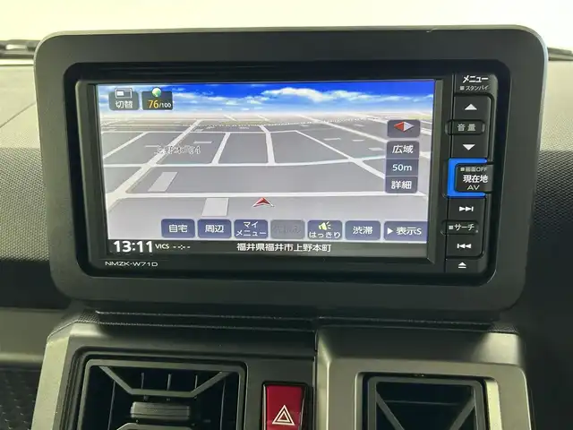 ダイハツ タフト G ターボ クロムベンチャー 福井県 2021(令3)年 3.6万km シャイニングホワイトパール ガラスルーフ/純正7インチSDナビ　型式：NMZK-W71D/(BT/CD/DVD/SD/USB/フルセグTV)/バックカメラ/前席シートヒーター/ドライブレコーダー（FR）/プッシュスタート/スマートキー×2/電動パーキングブレーキ/アイドリングストップ/横滑り防止/ステアリングスイッチ/LEDヘッドライト/LEDフォグライト/純正15インチAW/純正フロアマット/純正ドアバイザー/スマートアシストIII/・衝突回避支援ブレーキ機能/・車線逸脱警報機能/・コーナーセンサー/・全車速追従機能付ＡＣＣ