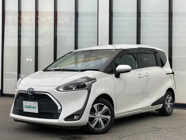 トヨタ シエンタ ハイブリッド ファンベースG クエロ 大阪府 2021(令3)年 3.8万km ホワイトパールクリスタルシャイン トヨタセーフティセンス/クルーズコントロール/両側パワースライドドア/シートヒーター/ハーフレザーシート/ステアリングヒーター/純正メモリーナビ/Bluetooth/CD/DVD/フルセグTV/USB/パノラミックビューモニター/ビルトインETC/クリアランスソナー/パーキングサポートブレーキ/純正フロアマット/純正ドアバイザー