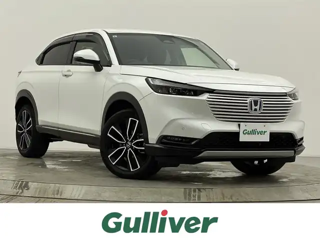 ホンダ ヴェゼル ハイブリッド e:HEV Z 宮城県 2021(令3)年 3.7万km プラチナホワイトパール 純正９型コネクトナビ　/パワーバックドア　/アダプティブクルーズコントロール　/衝突軽減ブレーキ　/路外逸脱抑制　/誤発信抑制/パーキングセンサー　/ＥＴＣ２．０　/ワイヤレス充電　/スマートフォン連携　/フルセグTV/Bluetoothオーディオ/シートヒーター　/前後ドライブレコーダー　/純正18インチAW/LEDヘッドライト/禁煙車