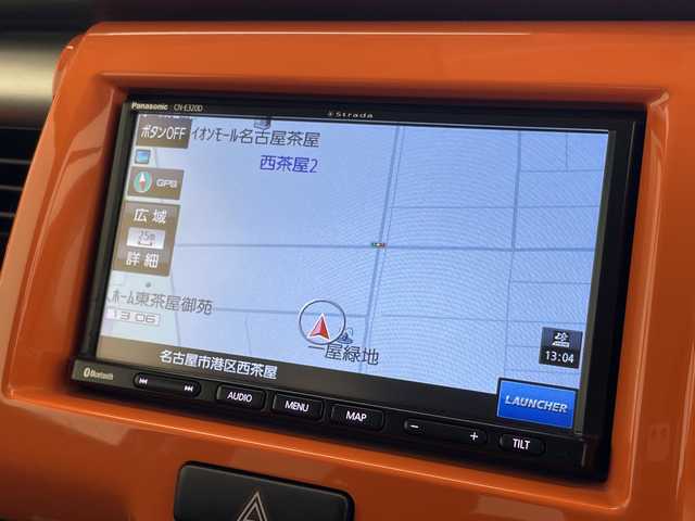 スズキ ハスラー X 愛知県 2014(平26)年 4.5万km パッションオレンジマイカ/スペリアホワイト 純正ナビ/シートヒーター/バックカメラ/純正アルミホイール/衝突軽減システム/ワンセグ/ＣＤ/Bluetooth/スマートキー/プッシュスタート