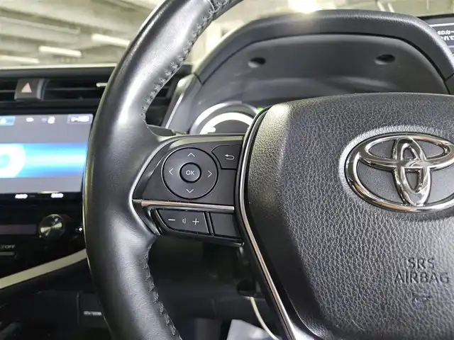 トヨタ カムリ G 宮崎県 2018(平30)年 8.4万km エモーショナルレッド ワンオーナー/パノラマムーンルーフ/純正9型ナビ/フルセグTV/バックカメラ/ビルトインETC/ドライブレコーダー/レーダークルーズコントロール/セーフティセンスP/・衝突被害軽減ブレーキ/・車線逸脱警報/・オートマチックハイビーム/LEDヘッドランプ/革巻きステアリング/ステアリングスイッチ/運転席パワーシート/モデリスタエアロ(F/S/R)/モデリスタ17インチアルミホイール/スマートキー/プッシュエンジンスタート/禁煙車