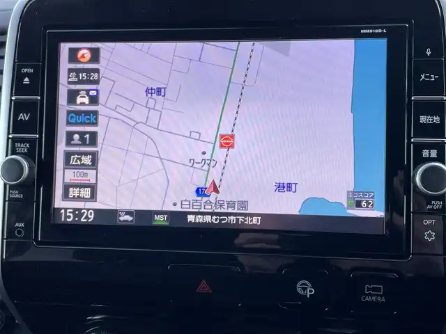 日産 セレナ ハイウェイスターVセレクションⅡ 青森県 2018(平30)年 8.1万km ダイヤモンドブラック 4WD/純正ナビ/フルセグTV/CD/DVD/BT/フリップダウンモニター/ドライブレコーダー/デジタルインナーミラー/ETC/ハンズフリー/エマージェンシーブレーキ/クリアランスソナー/スマートキー×２