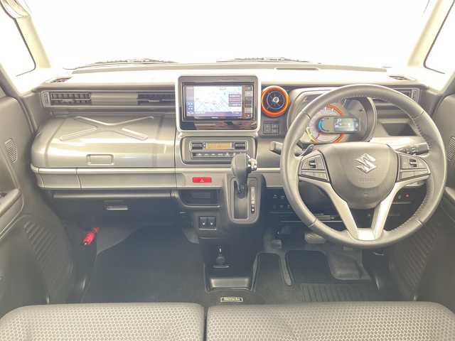 スズキ スペーシア ギア HYBRID XZターボ 愛知県 2019(令1)年 2.8万km アクティブイエロー/ガンメタリック2トーン SDナビ/全方位カメラ/両側パワースライドドア/シートヒーター/バックカメラ/コーナーセンサー/ヘッドアップディスプレイ/ルーフレール/LEDヘッドライト/パドルシフト/オートマチックハイビーム/ETC/衝突軽減システム/フルセグ/CD DVD/Bluetooth/ステアリングスイッチ/スマートキー/プッシュスタート