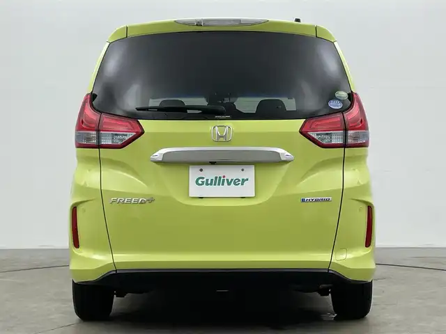 ホンダ フリード＋ ハイブリット EX 岡山県 2016(平28)年 3.2万km シトロンドロップ 純正ナビ(VXM-175VFi)/(Bluetooth/CD/DVD/フルセグTV)/両側電動スライド/バックカメラ/ハーフレザー/コーナーセンサー(前後)/シートヒーター(運転席・助手席)/LEDヘッドライト/レーダークルーズコントロール/スマートキー(1本)/ビルトインETC/社外ドライブレコーダー(前)/禁煙車/レーンアシスト/純正15インチアルミホイール/純正フロアマット