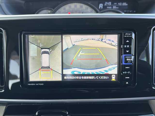 ダイハツ ムーヴ キャンバス G ブラックインテリア リミテッド SAⅢ 山口県 2019(令1)年 4.4万km ブラックマイカメタリック ダイハツ純正ナビ【NMZK-W70D】/・フルセグテレビ/・Bluetooth機能/・CD/DVD再生/・AM/FMラジオ/両側パワースライドドア/全方位カメラ/AFS/プッシュスタート/スマートキー/純正LEDヘッドライト/オートライト/フォグライト/ドアバイザー/純正フロアマット/スマートアシストIII/・衝突回避支援ブレーキ機能/・衝突警報機能/・ふらつき警報/・コーナーセンサー