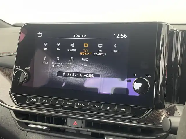 日産 オーラ ニスモ 茨城県 2022(令4)年 1.8万km スーパーブラック 純正９インチナビ　アラウンドビューモニター　ＢＳＭ　プロパイロット　レーダークルーズコントロール　ビルトインＥＴＣ２．０　デジタルインナーミラー　ワイヤレス充電　ＨＤＭＩ　純正アルミ　ＬＥＤ　ＴＶ