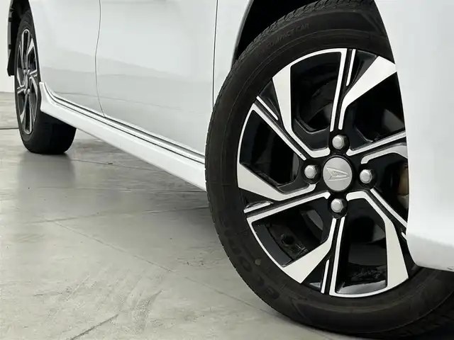 ダイハツ タント カスタム X 福岡県 2021(令3)年 4.9万km シャイニングホワイトパール 純正ナビ（フルセグＴＶ）　/バックカメラ　/ＥＴＣ　/コーナーセンサー　/衝突軽減ブレーキ　/横滑り防止装置　/アイドリングストップ　/両側電動スライドドア　/シートヒーター　/ハーフレザー　/純正１４インチＡＷ　/ＬＥＤ