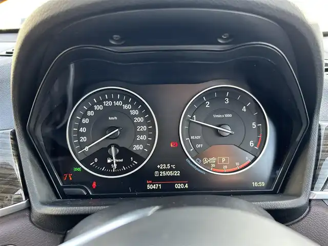 ＢＭＷ Ｘ１ xDrive 18d xライン 滋賀県 2018(平30)年 5.1万km サファイアブラックP ワンオーナー/ハイラインパッケージ/アドバンスドアクティブセーフティパッケージ/クルーズコントロール/純正ナビ/革シート／シートヒーター／メモリ付き/ルーフレール/パワーバックドア/Bカメラ/ヘッドアップディスプレイ/ドライブレコーダー/ミラーETC/アイドリングストップ