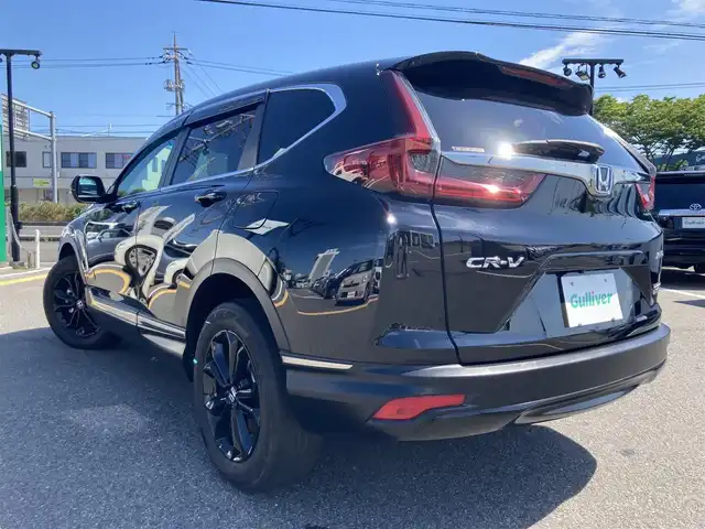 ホンダ ＣＲ－Ｖ ハイブリッド e:HEV EX ブラックED 鳥取県 2022(令4)年 1.9万km クリスタルブラックパール ４・W・D　ハイブリット/純正ナビ/TV/DVD/CD/BT/バックカメラ/サンルーフ/ホンダセンシング/ブラインドスポットモニター/レーダークルーズコントロール/黒レザーシート/前席パワーシート/全席シートヒーター/ETC２．０/ドライブレコーダー（前後）/LEDヘットライト/純正18インチアルミホイール/プッシュエンジンスタート/パドルシフト/スマートキー