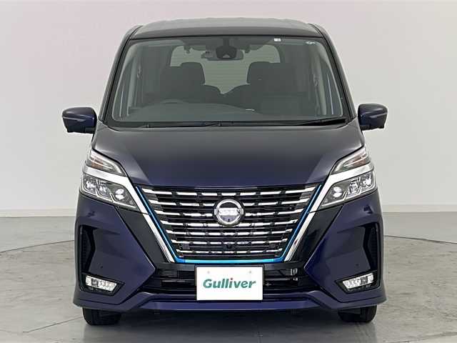 日産 セレナ e－パワー ハイウェイスター V 宮城県 2020(令2)年 4.7万km アズライトブルー プロパイロット/アラウンドビューモニター/車線逸脱支援/インテリジェントパーキングアシスト/ブラインドスポットモニター/両側パワースライドドア/ハンズフリーオートスライド/純正フリップダウンモニター/純正10インチSDナビ/・BT.CD.DVD.USB.SD/フルセグTV/前席シートヒーター/ビルトインETC/ドライブレコーダー（FR）/ステアリングスイッチ/ステアリングヒーター/プッシュスタート/スマートキー/電動パーキングブレーキ/LEDヘッドライト/LEDフォグライト/純正フロアマット/純正15AW/シートバックテーブル/ロールサンシェード/ドアバイザー