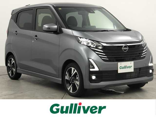 日産 デイズ HWS G ターボ プロパイロットED 愛知県 2023(令5)年 0.3万km チタニウムグレーメタリック 純正メモリナビ/全方位カメラ/プロパイロット/ブラインドスポットモニター/Bluetooth/フルセグTV/ドライブレコーダー/純正AW/オートライト/オートマチックハイビーム/フロアマット/オートホールド/ソナー/純正LEDライト