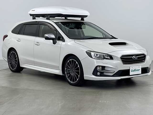 スバル レヴォーグ 1．6STIスポーツアイサイト 道央・札幌 2016(平28)年 3.1万km クリスタルホワイトP ・4WD/・ワンオーナー/・純正ナビ&フルセグ&CD&DVD&BT/・アイサイト/・レーンキープアシスト/・先行車発進お知らせ/・スバルリヤビークルディテクション/・リアピークルディテクション/・車線逸脱警報/・アダプティブクルーズコントロール/・バックカメラ/・サイドカメラ/・レザーシート/・パワーシート/・メモリーシート/・シートヒーター/・革巻きステアリング/・パドルシフト/・オートマチックハイビーム/・ハイビームアシスト/・オートライト/・LEDヘッドライト/・ヒルスタートアシスト/・ルーフキャリア/・STI専用マフラー/・横滑り防止/・ETC/・SIドライブ/・アイドリングストップ/・スマートキー