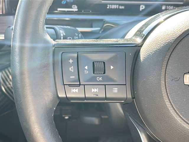 日産 オーラ G FOUR レザーエディション 福島県 2023(令5)年 2.2万km ガーネットレッド/スーパーブラック 2トーン 4WD 純正ナビ フルセグTV Bluetooth 全方位モニター 衝突軽減ブレーキ オートクルーズ追従有 シートヒーター ドライブレコーダー前後 オートハイビーム レザーシート ETC スマートキー ハンドルヒーター