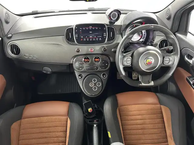 アバルト ５９５ コンペティツィオーネ 佐賀県 2020(令2)年 0.7万km グレー 純正ディスプレイオーディオ/Bluetooth/AM/FM/USB/ETC/前方・後方ドライブレコーダー/パドルシフト/純正フロアマット/純正17インチアルミホイール/キャリパー