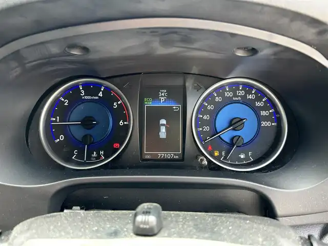 トヨタ ハイラックス Z 佐賀県 2019(平31)年 7.8万km アティチュードブラックマイカ ワンオーナー/プリクラッシュセーフティ/レーンディパーチャーアラート/クルーズコントロール/純正SDナビ/・バックカメラ/・フルセグTV/BT/CD/DVD/純正ドラレコ(DRT-H68A)/ハードトノカバー/純正17インチAW/LEDヘッドライト/オートライト/ETC/オーバーフェンダー取付(検査記録あり)/スペアキー×1/取扱説明書/保証書