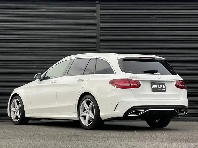 メルセデス・ベンツ Ｃ２２０ｄ ワゴンローレウスEDスポーツプラスP 山梨県 2020(令2)年 4.4万km ポーラホワイト サンルーフ /ARTICOレザー /デジタルメーター/純正ＨＤＤナビ　/Ｂカメラ　/フルセグ　/ＢＴ　/カープレイ　/アンビエントライト　/レーダーセーフティ　/Ｐシート　/シートＨ　/ＡＣＣ　/ＢＳＡ　/ＬＫＡ　/ステアリングＳ　/Ｐバックドア　/マルチＢＬＥＤ　/ＨＵＤ　/置型充電