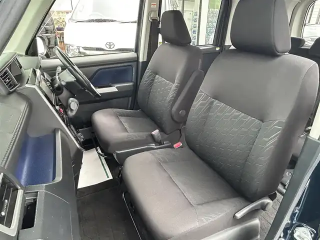トヨタ ルーミー カスタムG 長崎県 2017(平29)年 11.2万km レーザーブルークリスタルシャイン ワンオーナー/純正ナビ（ＡＭ／ＦＭ／ＴＶ／ＢＴ／ＳＤ／ＤＩＳＣ）/バックカメラ/ＥＴＣ/両側パワースライドドア/クルーズコントロール/前席シートヒーター/純正アルミ/純正フロアマット/フォグランプ/ウィンカーミラー/保証書/取扱説明書/記録簿