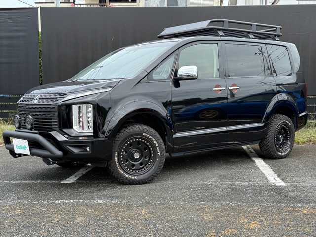 三菱 デリカＤ：５ P 埼玉県 2020(令2)年 3万km ダイヤモンドブラックマイカ ＜GIGEARオフロードカスタム＞/1.5インチリフトアップ（純正あり）/フロントグリルガード＆LEDフォグライト/3インチブルバー/オーバーフェンダー/ルーフラック【アルミブラック】/リアラダー/＜その他＞/社外１６インチＡＷ/社外メモリナビ【KENWOOD】/Bluetoothオーディオ/フルセグテレビ/フリップダウンモニター/ETC/ドライブレコーダー【コムテック】/全方位カメラ/電動オートサイドステップ/両側パワースライドドア/パワーバックドア/パワーシート（D席、N席)/シートヒーター/シートカバー【Clazzio】/クルーズコントロール（追従機能付)/パドルシフト/プッシュスタート/LEDヘッドライト/スマートキー×2