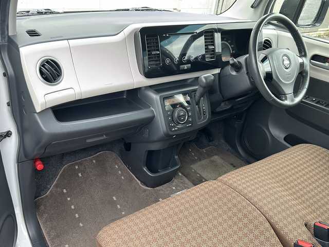 日産 モコ X FOUR 福島県 2013(平25)年 7.2万km スノーパールホワイト 4WD タッチパネルオーディオ USB接続 バックカメラ シートヒーター 社外アルミホイール エンジンプッシュスタート スマートキー　純正フロアマット オートエアコン ドアバイザー　アイドリングストップ