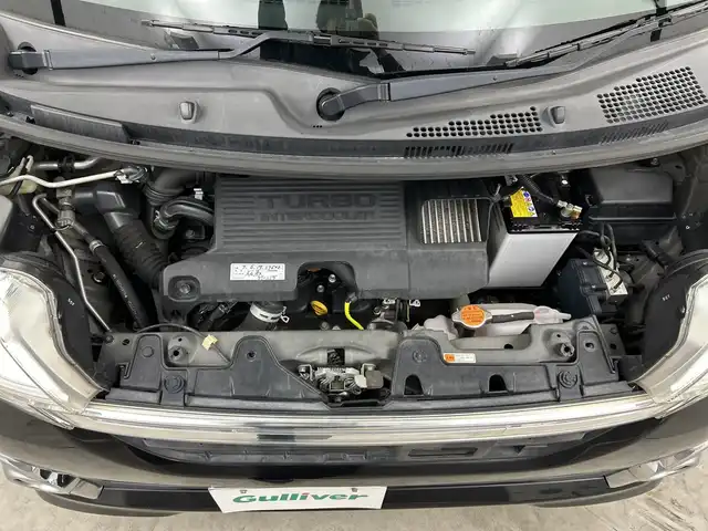 ダイハツ タント カスタム RS トップED SAⅡ 三重県 2015(平27)年 6万km ブラックマイカメタリック /社外SDナビ/　フルセグTV/BT/CD/DVD//バックカメラ//両側パワースライド//衝突被害軽減システム//ハーフレザー//ETC//プッシュスタート//スマートキー//純正15インチアルミホイール