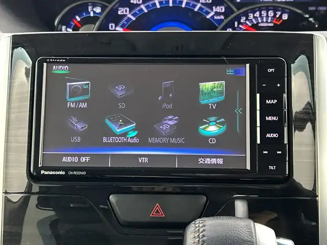 ダイハツ タント カスタム RS トップED SAⅡ 三重県 2015(平27)年 6万km ブラックマイカメタリック /社外SDナビ/　フルセグTV/BT/CD/DVD//バックカメラ//両側パワースライド//衝突被害軽減システム//ハーフレザー//ETC//プッシュスタート//スマートキー//純正15インチアルミホイール