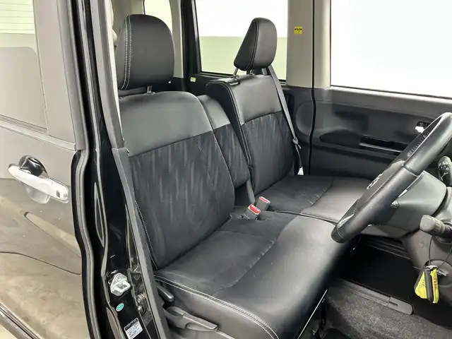 ダイハツ タント カスタム RS トップED SAⅡ 三重県 2015(平27)年 6万km ブラックマイカメタリック /社外SDナビ/　フルセグTV/BT/CD/DVD//バックカメラ//両側パワースライド//衝突被害軽減システム//ハーフレザー//ETC//プッシュスタート//スマートキー//純正15インチアルミホイール