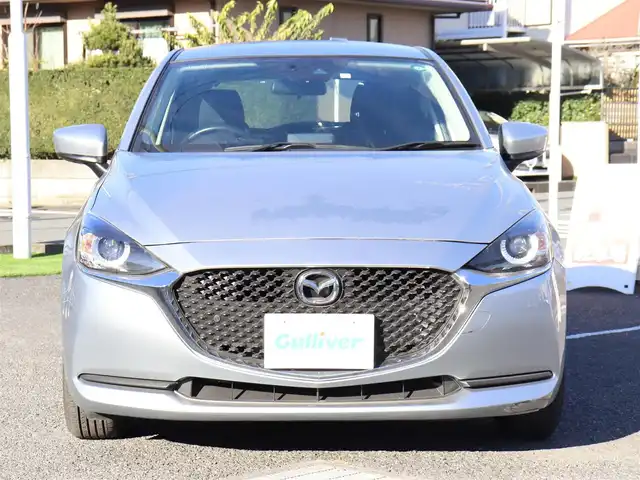 マツダ マツダ２ 15S 神奈川県 2020(令2)年 1.8万km ソニックシルバーM 純正ディスプレイオーディオ/Bluetooth/LEDヘッドライト/プッシュスタート/スマートキー/スペアスマートキー