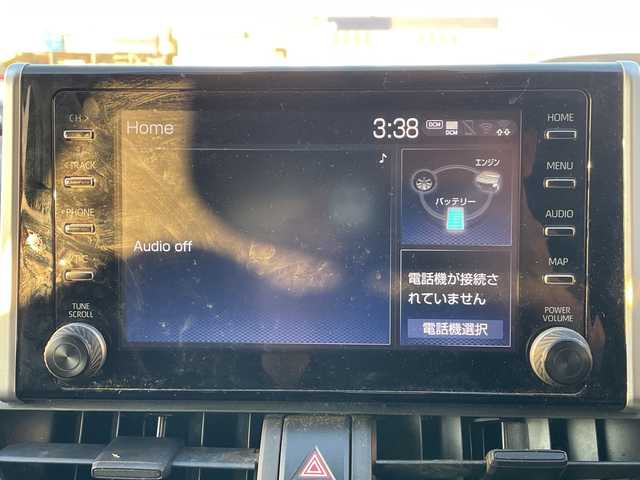 トヨタ ＲＡＶ４ ハイブリッドX 茨城県 2020(令2)年 5.6万km アティチュードブラックマイカ 純正ディスプレイオーディオ　/-BT/AM/FM/TV/衝突軽減システム　/コーナーセンサー前後　/ＬＥＤヘッドライト　/ワンオーナー　/クルーズコントロール　/スマートキー　/純正アルミホイール　/アイドリングストップ　/ＵＳＢソケット/純正フロアマット