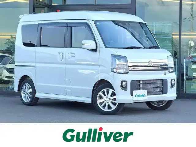 スズキ エブリィ ワゴン PZターボ スペシャル 東京都 2024(令6)年 1.2万km パールホワイト スズキセーフティサポート/・衝突被害軽減ブレーキ/・先行車発進お知らせ機能/・誤発進抑制機能/・車線逸脱警報機能/純正ディスプレイオーディオ/バックカメラ/両側電動スライドドア/オートステップ/シートヒーター/ヒーテッドミラー/LEDヘッドライト/フォグランプ/純正14インチAW/プッシュスタート/スマートキー/スペアキー