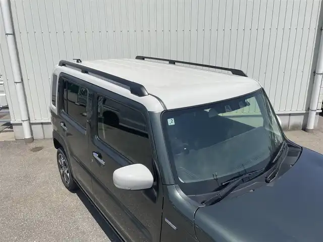 スズキ ハスラー Jスタイル Ⅱ ターボ 富山県 2023(令5)年 5.4万km クールカーキパール/ソフトベージュ ４WD/ワンオーナー/ディスプレイオーディオ/DVD再生/Bluetooth/バックカメラ/ETC/デュアルカメラブレーキサポート/レーダークルーズコントロール/レーンキープアシスト/アイドリングストップ/LEDオートライト/ＬＥＤフォグライト/ルーフレール