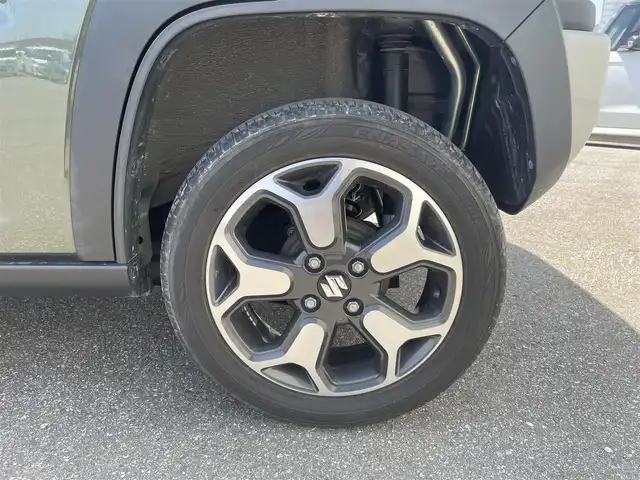 スズキ ハスラー Jスタイル Ⅱ ターボ 富山県 2023(令5)年 5.4万km クールカーキパール/ソフトベージュ ４WD/ワンオーナー/ディスプレイオーディオ/DVD再生/Bluetooth/バックカメラ/ETC/デュアルカメラブレーキサポート/レーダークルーズコントロール/レーンキープアシスト/アイドリングストップ/LEDオートライト/ＬＥＤフォグライト/ルーフレール