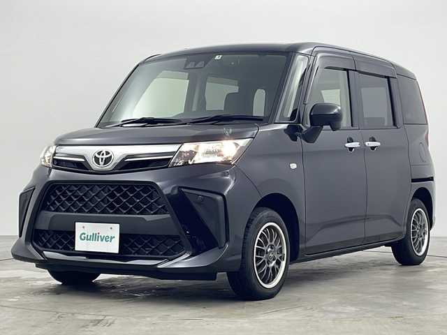 トヨタ ルーミー X 兵庫県 2021(令3)年 1.9万km ブラックマイカメタリック 純正ナビ　/ワンセグ　/Ｂｌｕｅｔｏｏｔｈ　/電動パワースライドドア　/バックカメラ　/アルミホイール　/コーナーセンサー　/スマートキー　/シートヒーター　/スマートアシスト/衝突軽減　/レーンアシスト　/横滑り