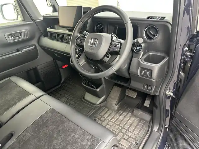 ホンダ Ｎ ＢＯＸ カスタム ターボ 兵庫県 2024(令6)年 0.2万km トワイライトミストブラックパール 社外メモリーナビ/(CN-FIX10BGD)/フルセグ CD DVD BT MSV/ドライブレコーダー/ETC/バックカメラ/レーダークルーズコントロール/衝突軽減ブレーキ/LKA/コーナーセンサー/両側パワースライドドア/ハーフレザーシート/シートヒーター/LEDヘッドライト/LEDフォグライト/オートライト/ヘッドライトレベライザー/純正15インチアルミホイール/スマートキー