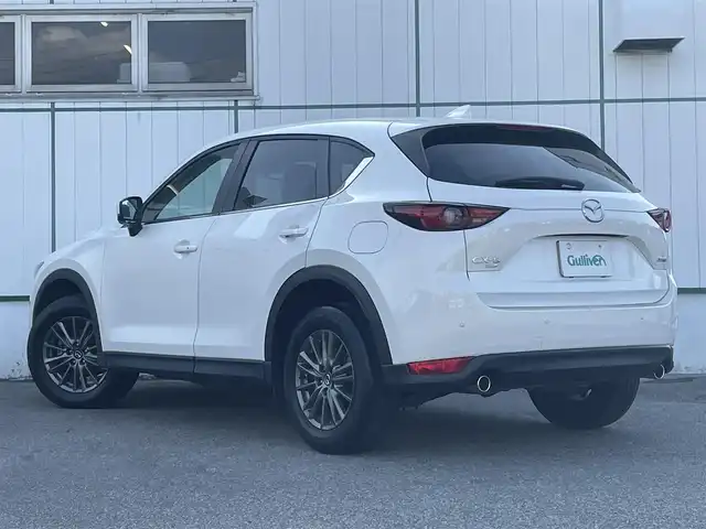 マツダ ＣＸ－５ XD スマートエディション 山梨県 2021(令3)年 2.2万km スノーフレイクホワイトパールマイカ ワンオーナー/4WD/純正SDナビ/Bluetooth接続/フルセグTV/全方位カメラ/ETC/前席シートヒーター/運転席パワーシート/ステアリングヒーター/衝突被害軽減システム/レーンキープアシスト/ヘッドアップディスプレイ/アイドリングストップ/アダプティブクルーズコントロール/ステアリングスイッチ/純正17インチアルミホイール/スペアキー１本/取扱説明書/保証書