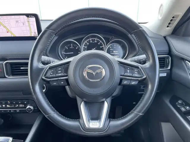 マツダ ＣＸ－５ XD スマートエディション 山梨県 2021(令3)年 2.2万km スノーフレイクホワイトパールマイカ ワンオーナー/4WD/純正SDナビ/Bluetooth接続/フルセグTV/全方位カメラ/ETC/前席シートヒーター/運転席パワーシート/ステアリングヒーター/衝突被害軽減システム/レーンキープアシスト/ヘッドアップディスプレイ/アイドリングストップ/アダプティブクルーズコントロール/ステアリングスイッチ/純正17インチアルミホイール/スペアキー１本/取扱説明書/保証書
