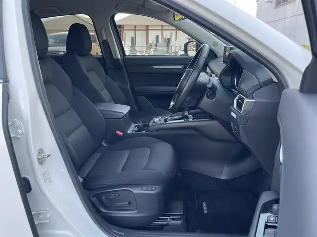 マツダ ＣＸ－５ XD スマートエディション 山梨県 2021(令3)年 2.2万km スノーフレイクホワイトパールマイカ ワンオーナー/4WD/純正SDナビ/Bluetooth接続/フルセグTV/全方位カメラ/ETC/前席シートヒーター/運転席パワーシート/ステアリングヒーター/衝突被害軽減システム/レーンキープアシスト/ヘッドアップディスプレイ/アイドリングストップ/アダプティブクルーズコントロール/ステアリングスイッチ/純正17インチアルミホイール/スペアキー１本/取扱説明書/保証書