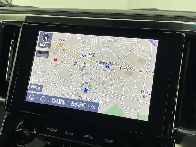 トヨタ アルファードハイブリット SR Cパッケージ 道央・札幌 2020(令2)年 5.1万km ホワイトパールクリスタルシャイン ・４WD/・純正ディスプレイオーディオ/　ナビTVキット/CD/DVDデッキ/・純正フリップダウンモニター/・デジタルインナーミラー/・バックカメラ/・前後ドライブレコーダー/・トヨタセーフティセンス/・プリクラッシュセーフティ/・レーダークルーズコントロール/・レーンキープアシスト/・クリアランスソナー/・オートハイビーム/・BSM/・RSA/・RCTA/・nanoe/・レザーシート/・前席シートヒーター/・前席エア/シートヒーター/・LEDヘッドライト/・フォグライト/・オートライト/・プッシュスタート/・スマートキー/・純正フロアマット/・ドアバイザー