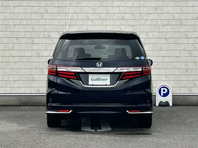 ホンダ オデッセイ アブソルート・EXホンダセンジング 福岡県 2017(平29)年 6.4万km プレミアムヴィーナスブラックP 純正9型SDナビバックモニターホンダセンシングノーマルクルーズコントロール両側パワスラETCオットマン純正LEDヘッドライト純正フロアマット純正アルミホイール18inchスマートキープッシュスタート