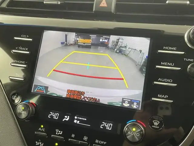 トヨタ カムリ G 埼玉県 2020(令2)年 6.6万km プラチナホワイトパールマイカ 純正7型ナビ/・AM/FM/USB/Bluetooth/miracast)/バックカメラ/Toyota Safety Sense/・プリクラッシュセーフティシステム/・レーンディパーチャーアラート(ステアリング制御機能付)/・オートマチックハイビーム/・レーダークルーズコントロール(全車速追従機能付)/インテリジェントクリアランスソナー(パーキングサポートブレーキ)/LEDヘッドランプ/LEDフォグランプ/ビルトインETC/電動リアゲート/パワーシート席/社外ドラレコ前後