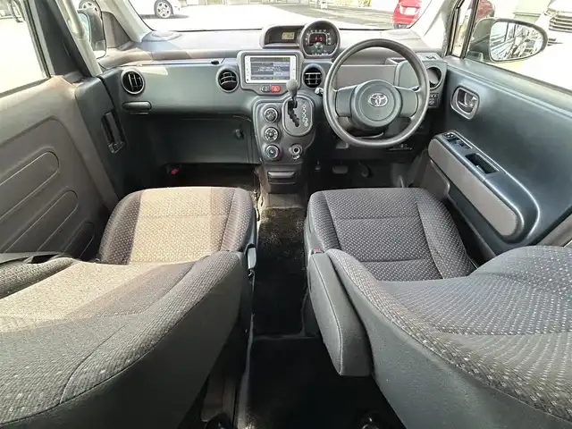 トヨタ スペイド F 愛知県 2014(平26)年 9.6万km ダークブラウンマイカメタリック ディーラーナビ（AM/FM/ワンセグ/BT/CD）/ETC/片側パワースライドドア/前後ドライブレコーダー/パワーステアリング/プッシュスタート/スマートキー/ドアバイザー/純正フロアマット/ISOFIX/スペアキー/純正ホイールキャップ