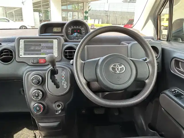 トヨタ スペイド F 愛知県 2014(平26)年 9.6万km ダークブラウンマイカメタリック ディーラーナビ（AM/FM/ワンセグ/BT/CD）/ETC/片側パワースライドドア/前後ドライブレコーダー/パワーステアリング/プッシュスタート/スマートキー/ドアバイザー/純正フロアマット/ISOFIX/スペアキー/純正ホイールキャップ