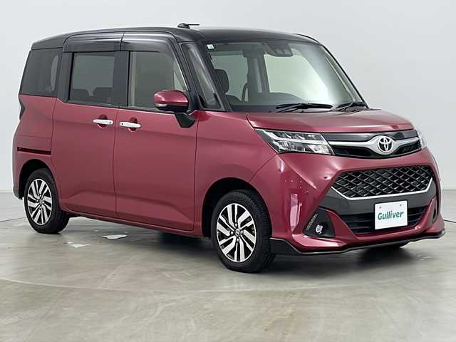 トヨタ タンク カスタムG 道央・札幌 2020(令2)年 4.4万km ブラックマイカ/マゼンダベリーメタリック ・社外ナビ&CD&DVD&BT&USB&SD&HDMI/・両側パワースライドドア/・バックカメラ/・スマートアシスト/・衝突回避支援ブレーキ機能/・誤発進抑制制御機能/・車線逸脱警報機能/・先行車発進お知らせ機能/・コーナーセンサー/・クルーズコントロール/・アイドリングストップ/・横滑り防止装置/・ステアリングスイッチ/・ドアバイザー/・プッシュスタート/・純正フロアマット/・LEDヘッドライト/・フォグランプ/・オートライト/・オートマチックハイビーム/・スマートキー