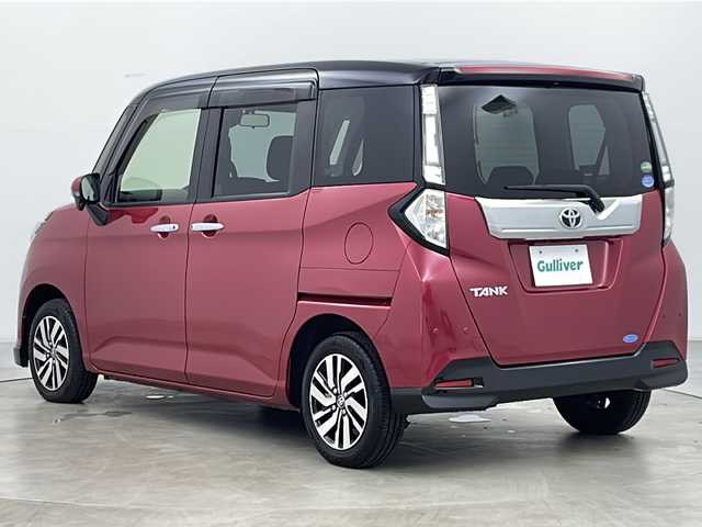 トヨタ タンク カスタムG 道央・札幌 2020(令2)年 4.4万km ブラックマイカ/マゼンダベリーメタリック ・社外ナビ&CD&DVD&BT&USB&SD&HDMI/・両側パワースライドドア/・バックカメラ/・スマートアシスト/・衝突回避支援ブレーキ機能/・誤発進抑制制御機能/・車線逸脱警報機能/・先行車発進お知らせ機能/・コーナーセンサー/・クルーズコントロール/・アイドリングストップ/・横滑り防止装置/・ステアリングスイッチ/・ドアバイザー/・プッシュスタート/・純正フロアマット/・LEDヘッドライト/・フォグランプ/・オートライト/・オートマチックハイビーム/・スマートキー