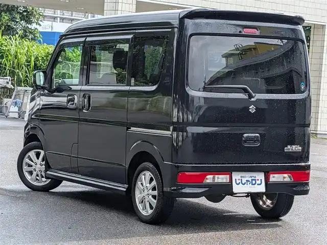 スズキ エブリィ ワゴン PZターボ 栃木県 2017(平29)年 9万km ブルーイッシュブラックパール3 (株)IDOMが運営する【じしゃロン宇都宮店】の自社ローン対象車両になります。こちらは現金またはオートローンご利用時の価格です。自社ローンご希望の方は別途その旨お申付け下さい/社外ナビ/衝突軽減システム/パワースライドドア/ETC/スマートキー/プッシュスタート/純正14インチAW/ドアバイザー/フォグランプ
