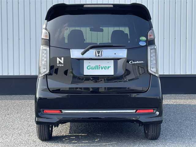 ホンダ Ｎ ＷＧＮ カスタム G SSパッケージ 千葉県 2018(平30)年 3.3万km クリスタルブラックパール 純正メモリナビ/(BT FM AM CD)/バックカメラ/衝突被害軽減システム/クルーズコントロール/ハーフレザーシート/横滑り防止装置/ビルトインETC/フォグランプ/オートライト/ウィンカーミラー/電動格納ミラー/純正14インチAW/シートリフター/プッシュスタート/スマートキー/フロアマット/ドアバイザー/スペアキー/取扱説明書/保証書