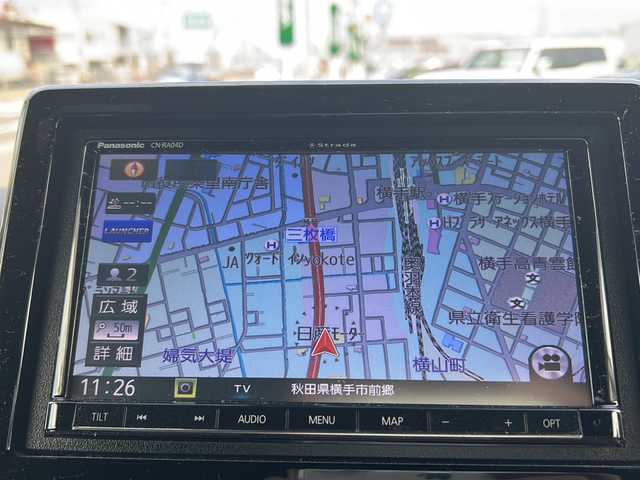 ホンダ Ｎ ＢＯＸ カスタム G L ホンダセンシング 秋田県 2018(平30)年 6.1万km プラチナホワイトパール 社外SDナビ/社外CD、DVD、BT、フルセグ/バックカメラ/純正14インチアルミ/ドライブレコーダー/４WD/ETC/後方コーナーセンサー
