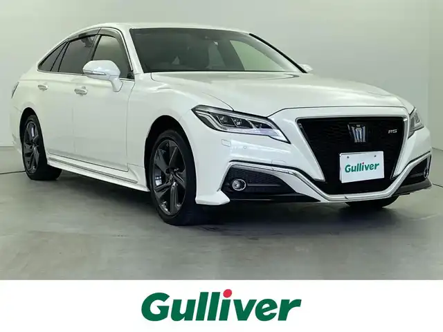 トヨタ クラウン ハイブリッド RS Four リミテッド 福井県 2020(令2)年 3.4万km ホワイトパールクリスタルシャイン 衝突被害軽減ブレーキ/純正8インチディスプレイオーディオ（ナビあり）/レーダークルーズコントロール/シートヒーター/エアーシート/フルセグTV/Bluetooth/パワーシート/コーナーセンサー/純正アルミホイール/ETC/ブラインドスポットモニター/LEDヘッドライト/ステアリングヒーター/オートマチックハイビーム/ドライブレコーダー/ステアリングスイッチ/スマートキー/プッシュスタート