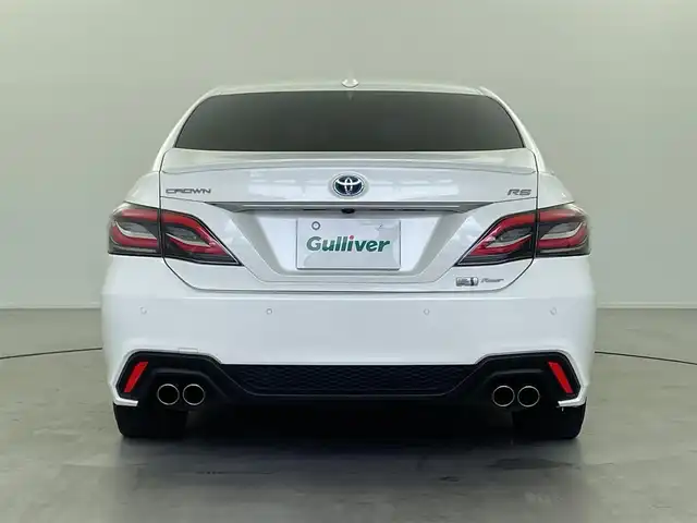 トヨタ クラウン ハイブリッド RS Four リミテッド 福井県 2020(令2)年 3.4万km ホワイトパールクリスタルシャイン 衝突被害軽減ブレーキ/純正8インチディスプレイオーディオ（ナビあり）/レーダークルーズコントロール/シートヒーター/エアーシート/フルセグTV/Bluetooth/パワーシート/コーナーセンサー/純正アルミホイール/ETC/ブラインドスポットモニター/LEDヘッドライト/ステアリングヒーター/オートマチックハイビーム/ドライブレコーダー/ステアリングスイッチ/スマートキー/プッシュスタート