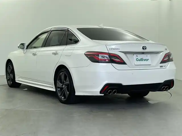トヨタ クラウン ハイブリッド RS Four リミテッド 福井県 2020(令2)年 3.4万km ホワイトパールクリスタルシャイン 衝突被害軽減ブレーキ/純正8インチディスプレイオーディオ（ナビあり）/レーダークルーズコントロール/シートヒーター/エアーシート/フルセグTV/Bluetooth/パワーシート/コーナーセンサー/純正アルミホイール/ETC/ブラインドスポットモニター/LEDヘッドライト/ステアリングヒーター/オートマチックハイビーム/ドライブレコーダー/ステアリングスイッチ/スマートキー/プッシュスタート