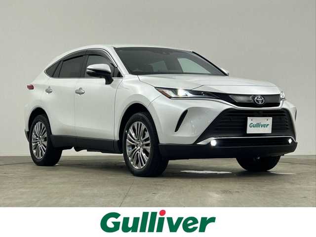 トヨタ ハリアー ハイブリッド Z レザーパッケージ 千葉県 2024(令6)年 2.7万km ホワイトパールクリスタルシャイン 禁煙車/LTA（レーントレーシングアシスト）/PCS（プリクラッシュセーフティ）/RCTA（リヤクロストラフィックアラート）/BSM（ブラインドスポットモニター）/PKSB（パーキングサポートブレーキ）/純正12.3インチナビ/・BT/ACP/AA/フルセグ/JBLサウンド/パノラミックビューモニター/レザーシート/前席シートヒーター/前席シートベンチレーション/前席パワーシート/ステアリングヒーター/オートクルーズコントロール/デジタルインナールームミラー/ヘッドアップディスプレイ/LEDヘッドライト/オートライト/オートハイビーム/ETC2.0